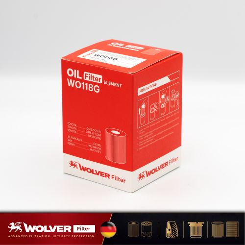 Lọc Nhớt Động Cơ: Wolver WO118G